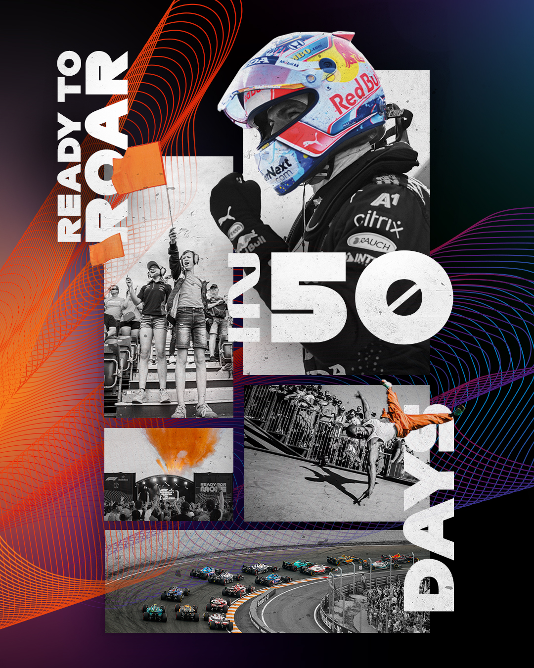 Countdown 50 days Dutch GP